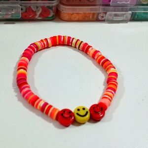 Handmade Clay Bead Bracelet Jewelry Women Men (a74)